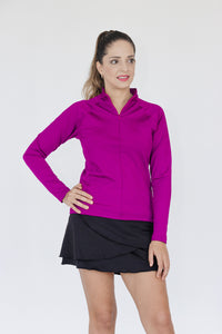 Falda short deportiva negra para mujer para golf, tenis o padel