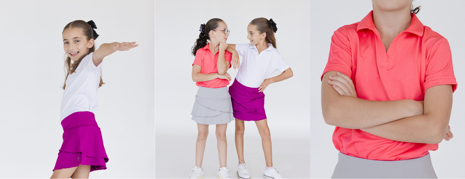 Ropa de Golf para Niña | Tecnología DryFit + Estilo Deportivo