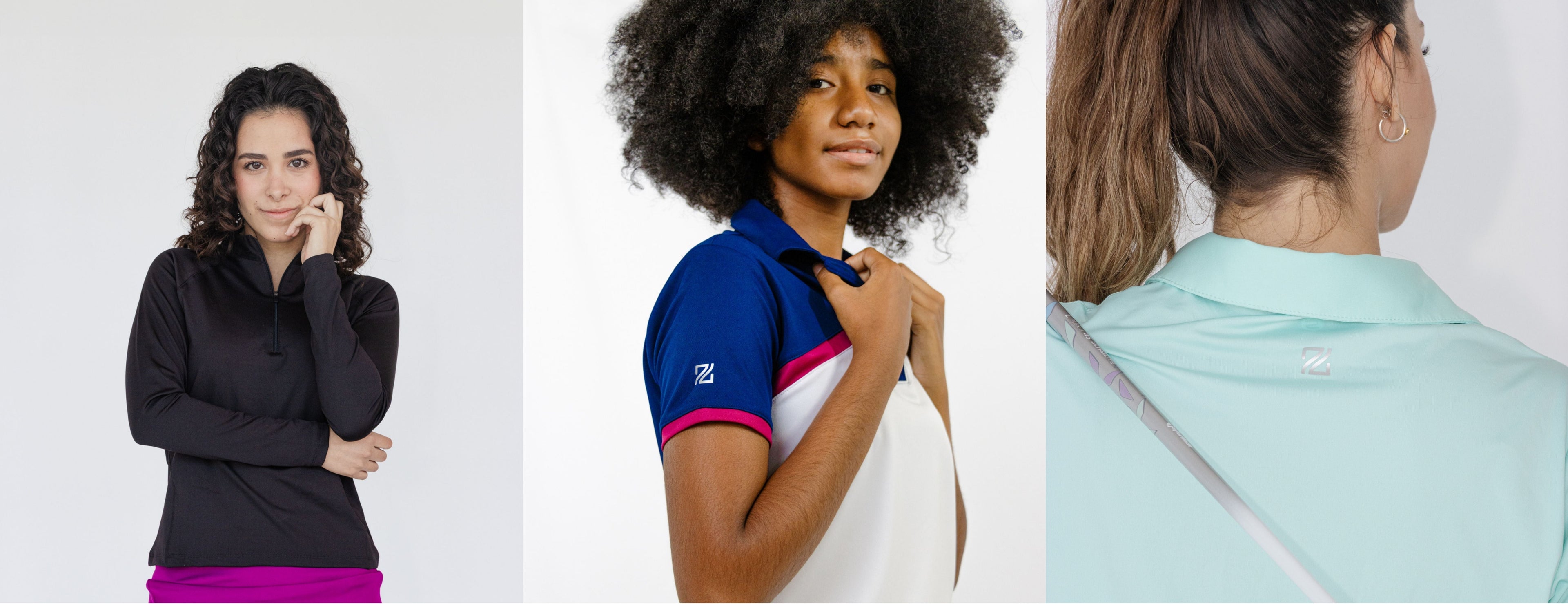 Playeras golf para mujer dryfit con protección solar