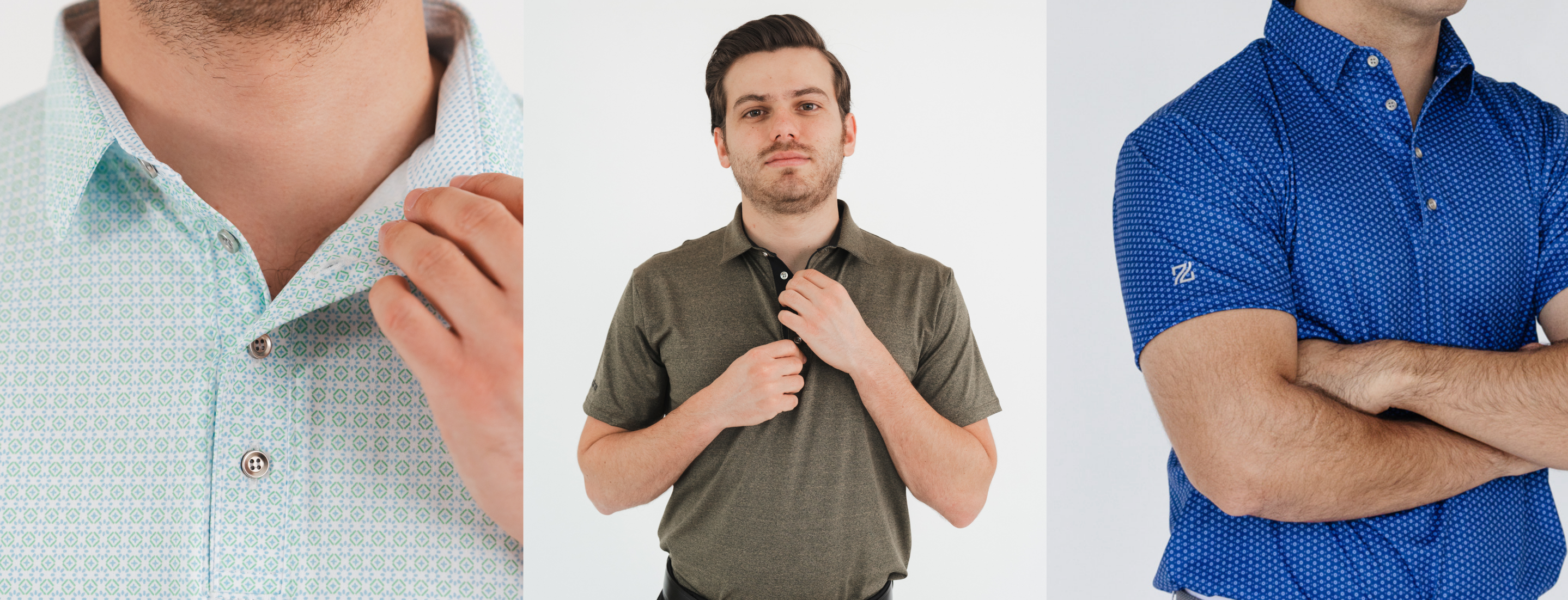 Polos golf hombre anti olor y proteccion solar