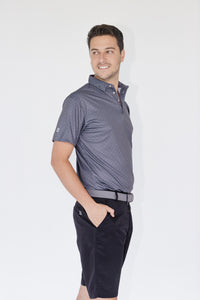 Bermuda golf profesional negra para hombre - Diseño clásico elegante ideal para verano Zendra