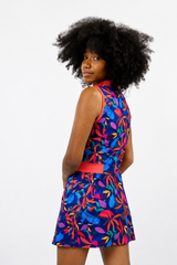 Vestido Deportivo de Golf Estampado para Dama con lycra