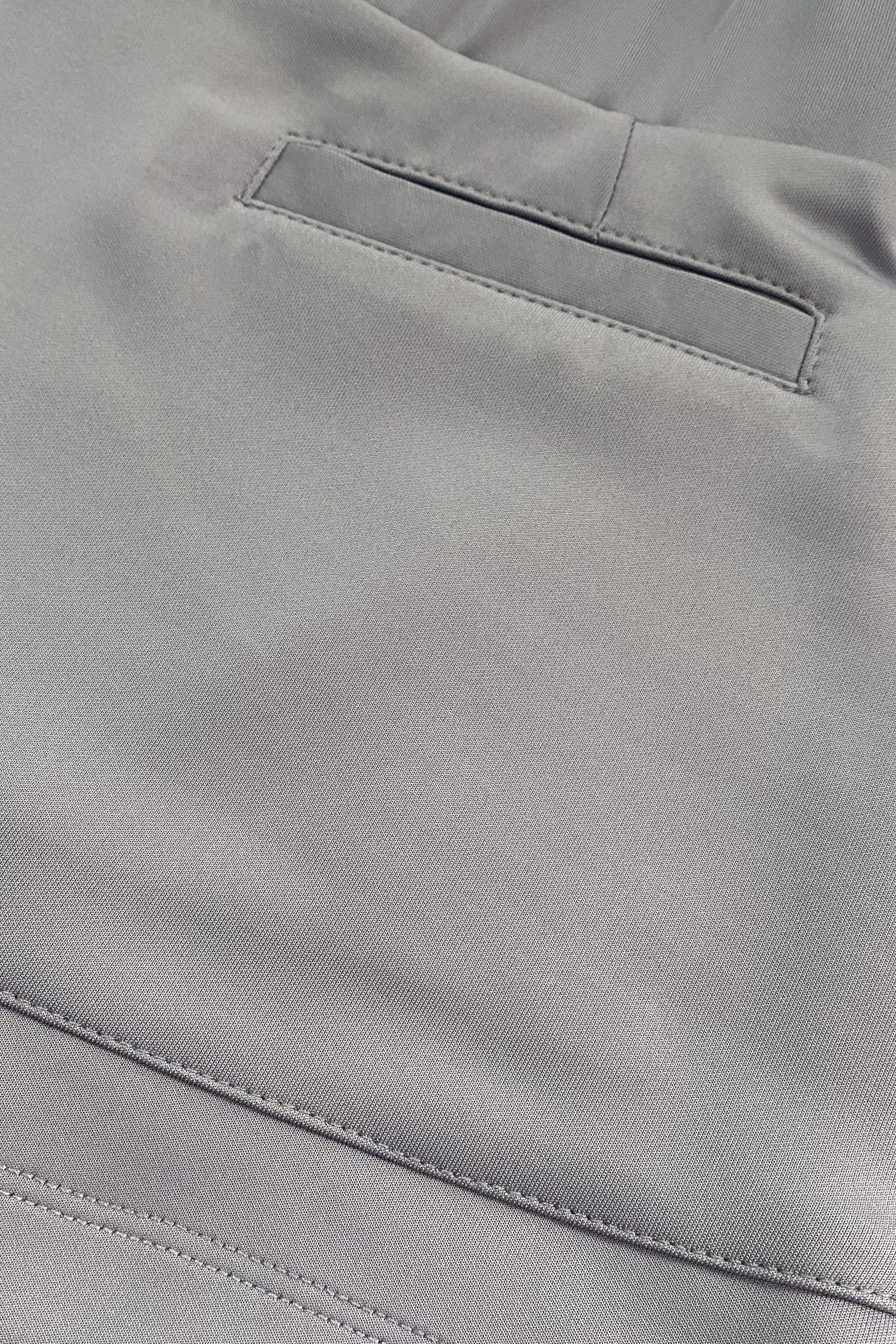 Falda gris golf alta calidad con lycra dryfit