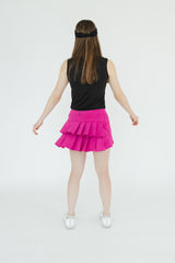 Falda golf profesional rosa fucsia mujer - Edición limitada Gaby López Open 2025 Zendra