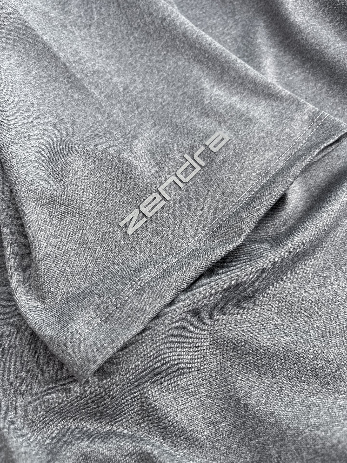 Polo de Golf Gris Performance para Hombre