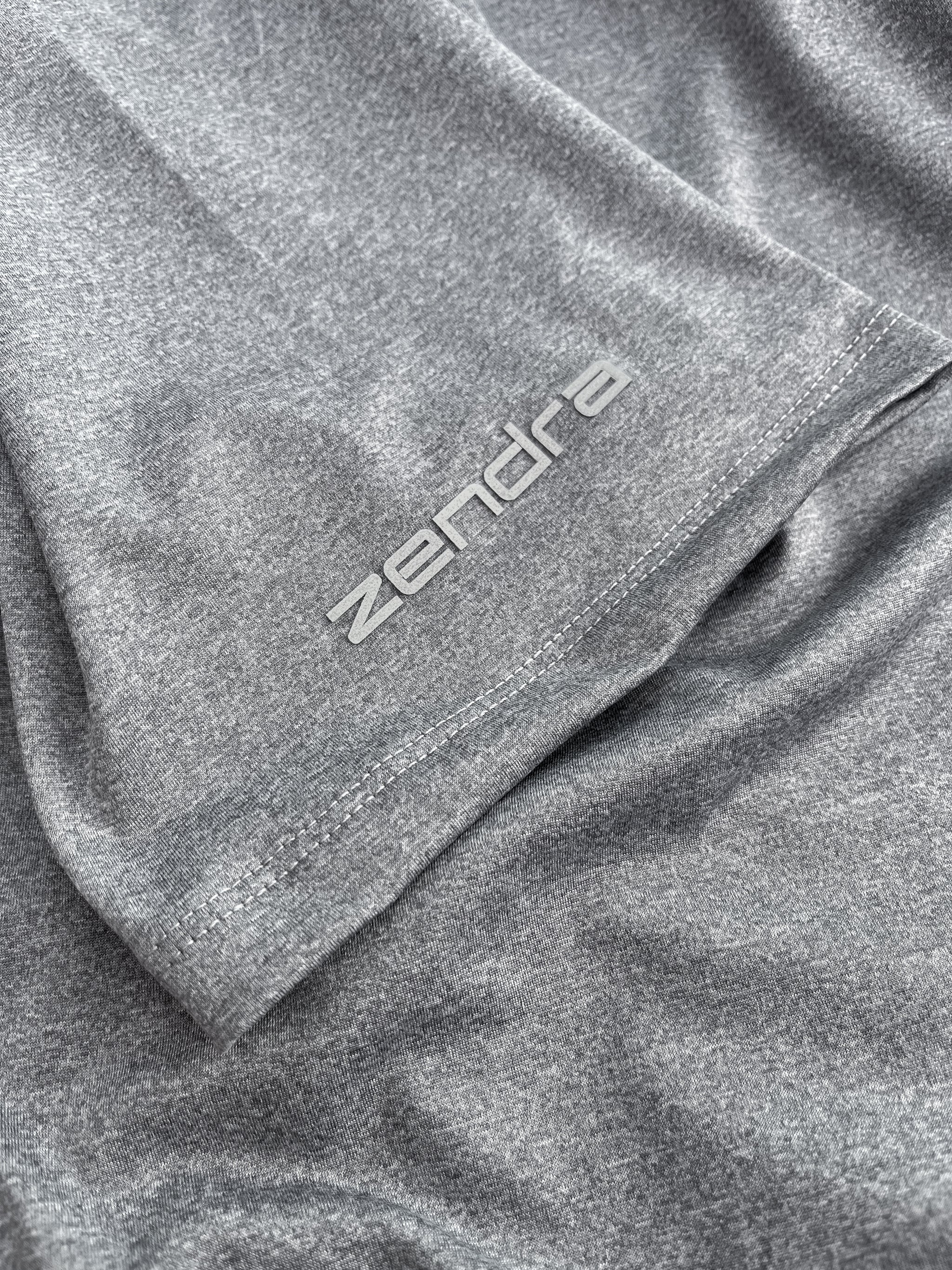 Polo de Golf Gris Performance para Hombre