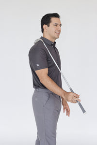  Pantalón golf gris elegante para hombre - Color neutral que combina con cualquier polo Zendra