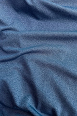 Polo de golf hombre manga corta azul con protección UV y antibacterial - México