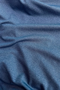 Polo de golf hombre manga corta azul con protección UV y antibacterial - México