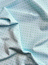 Polo golf DryFit azul claro hombre - Estampado elegante alto rendimiento clima cálido Zendra