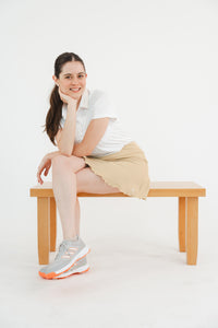 Polo golf blanca mujer tela ligera transpirable - Rendimiento profesional Zendra Sports