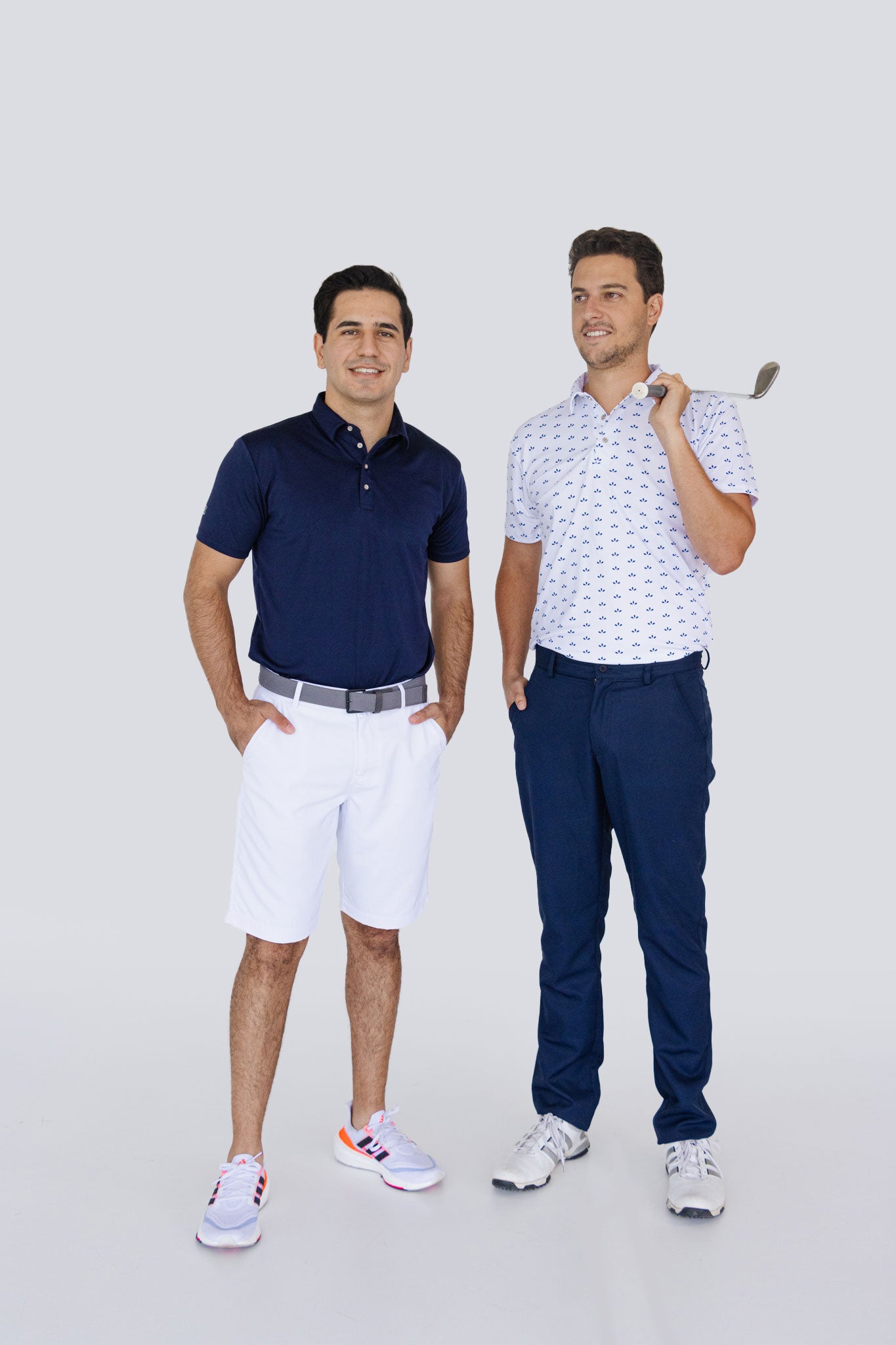 White Golf Bermuda Shorts