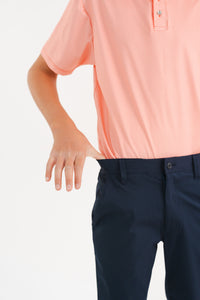 Pantalón de Golf Stretch Azul Marino para Niño - Antifluido