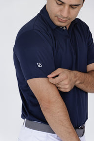 Polo Deportiva Azul Marino