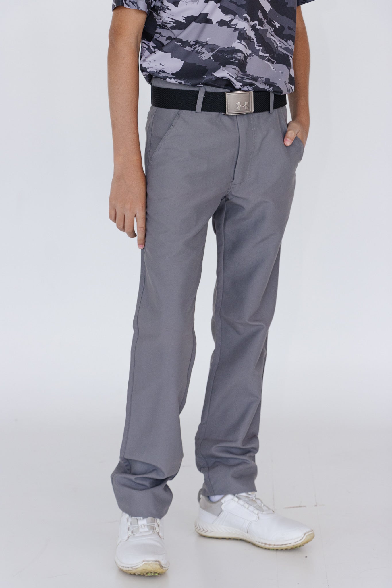 Grey Golf Pants