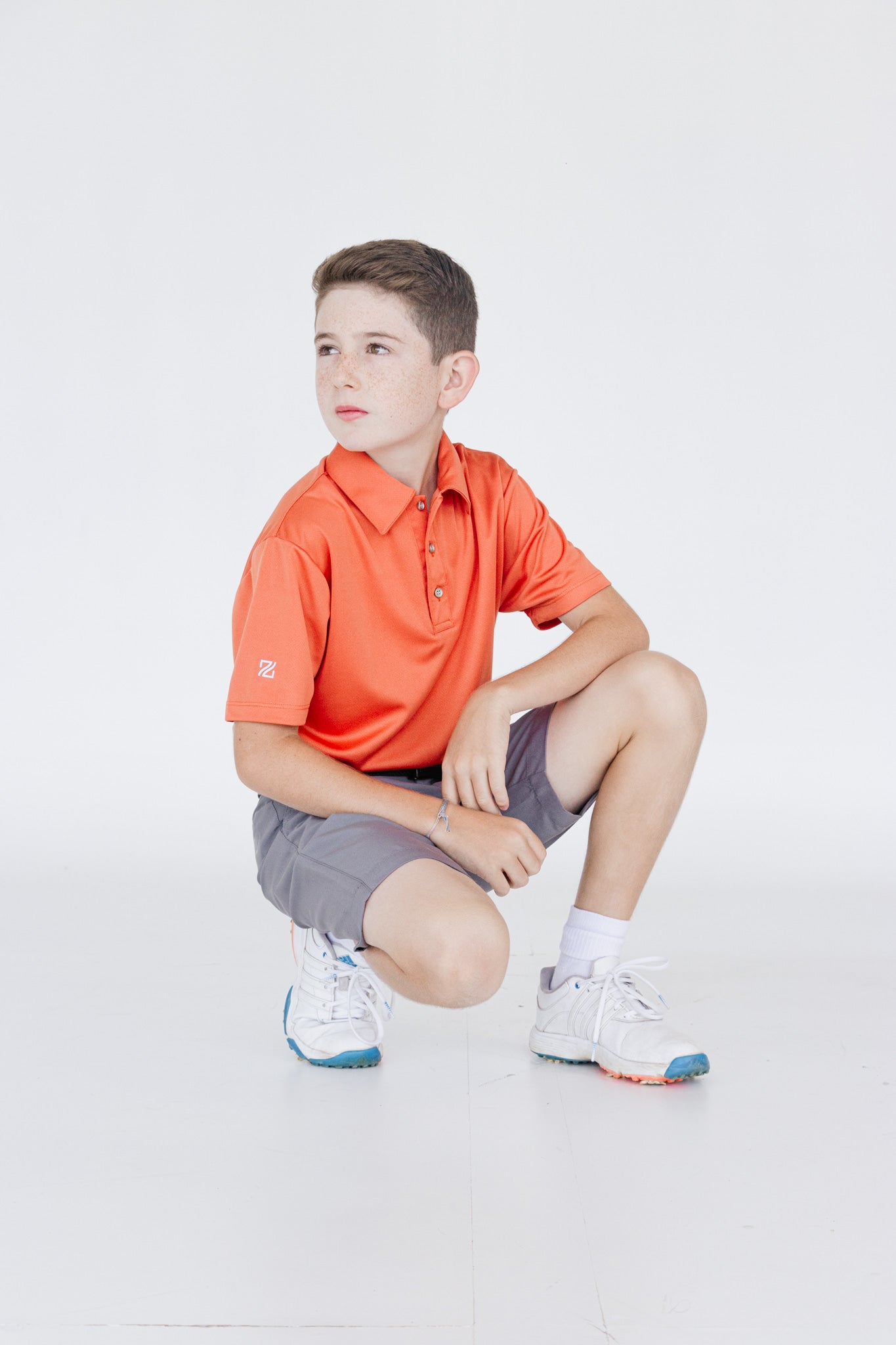 Orange Sports Polo