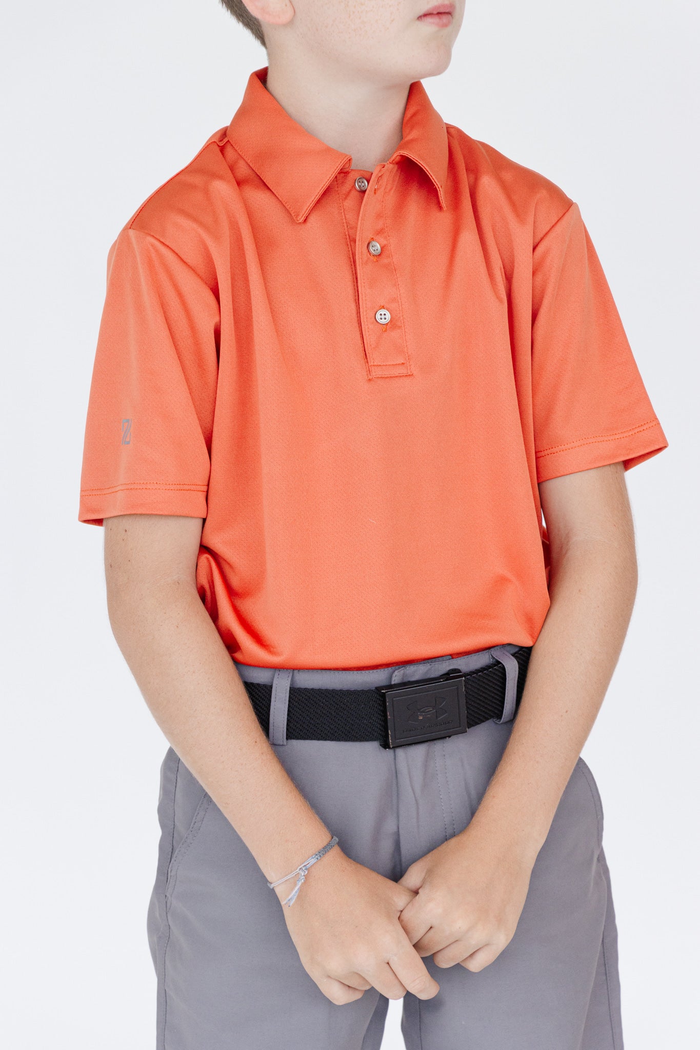 Orange Sports Polo