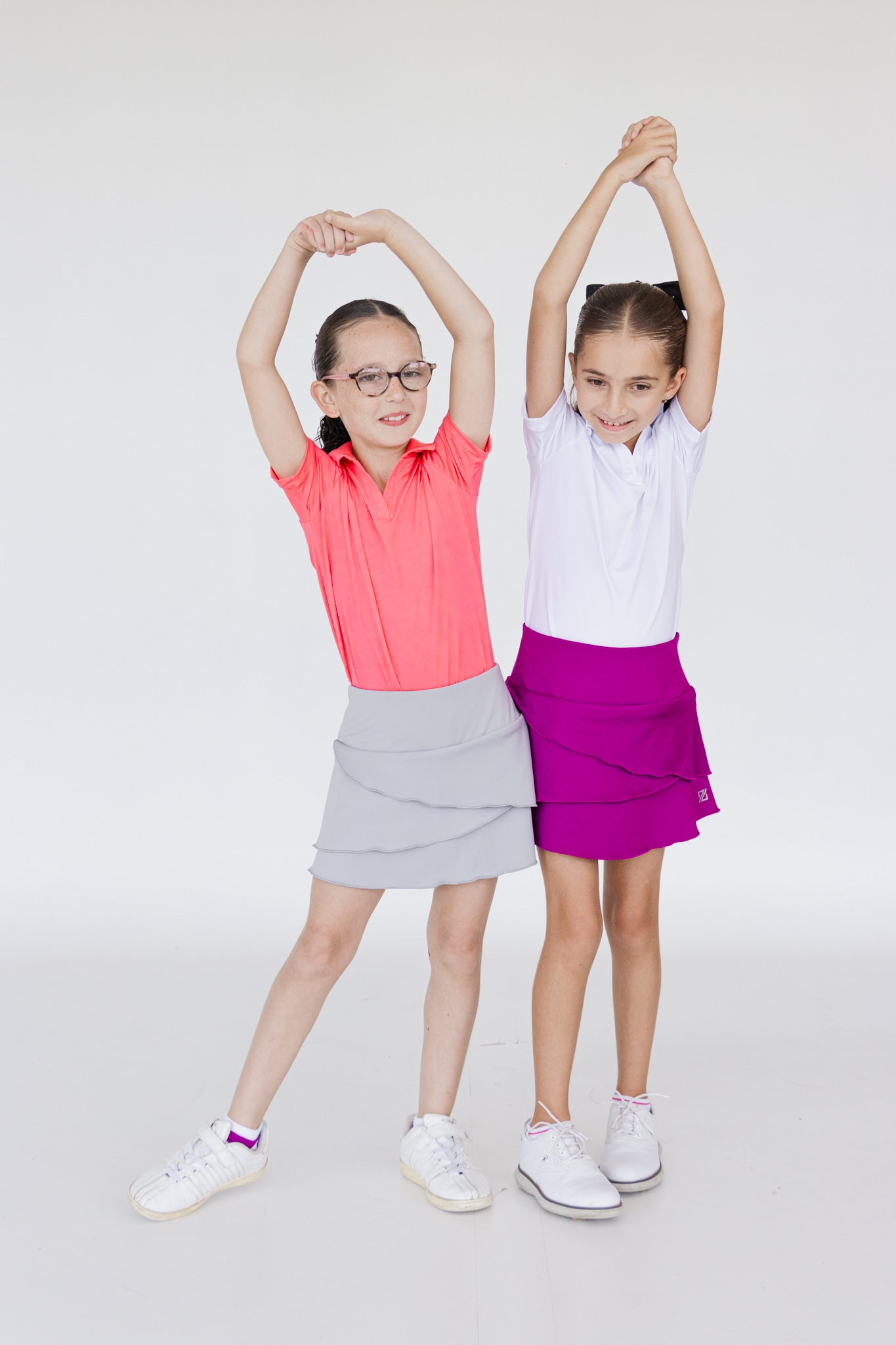 Sports Skirt in Tulip Bougainvillea