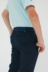 Pantalón de Golf Stretch Azul Marino para Niño - Antifluido