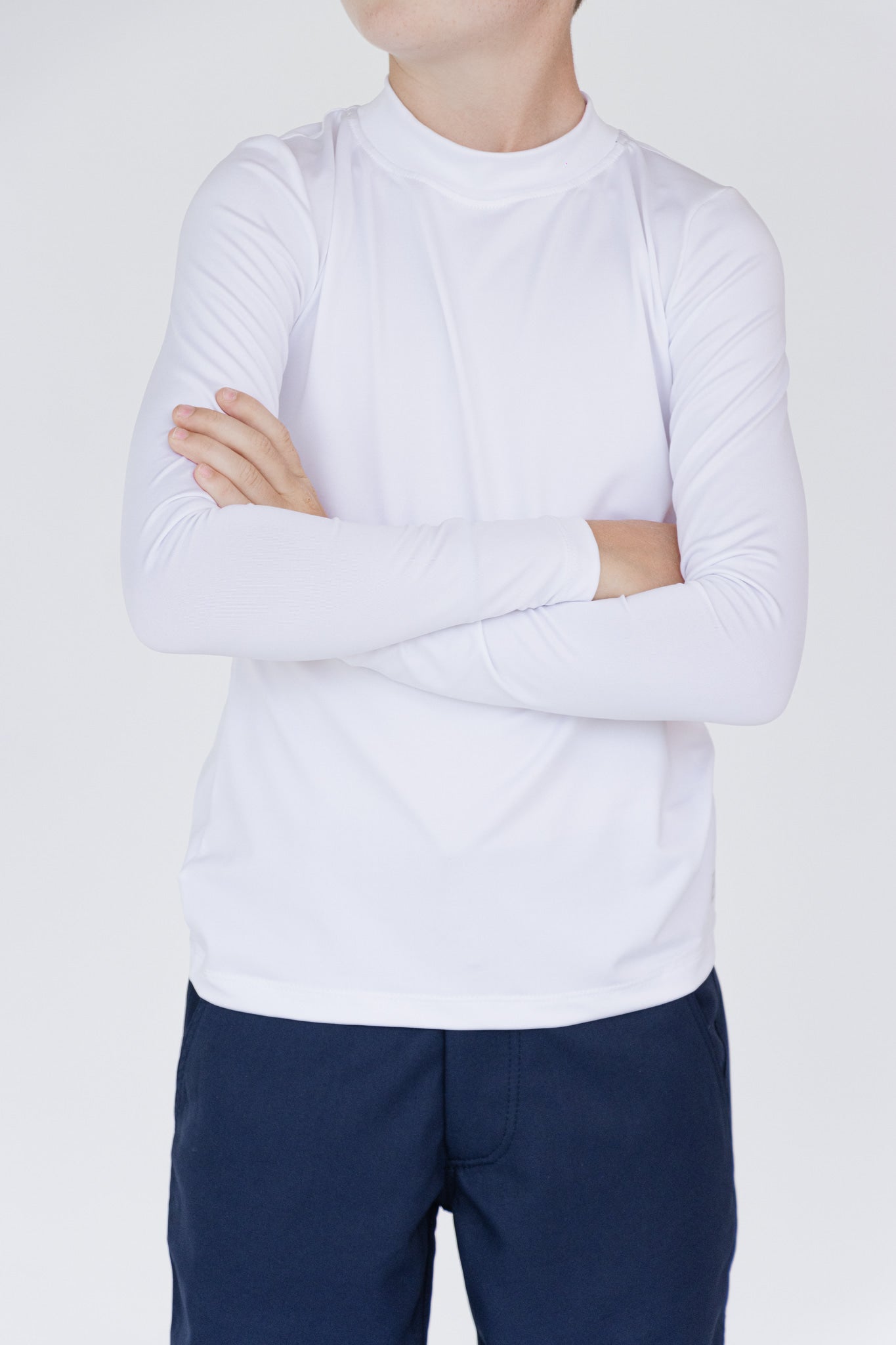 White Thermal Sportswear