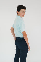 Pantalón de Golf Stretch Azul Marino para Niño - Antifluido