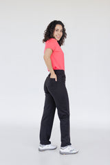 Black Stretch Sports Pants