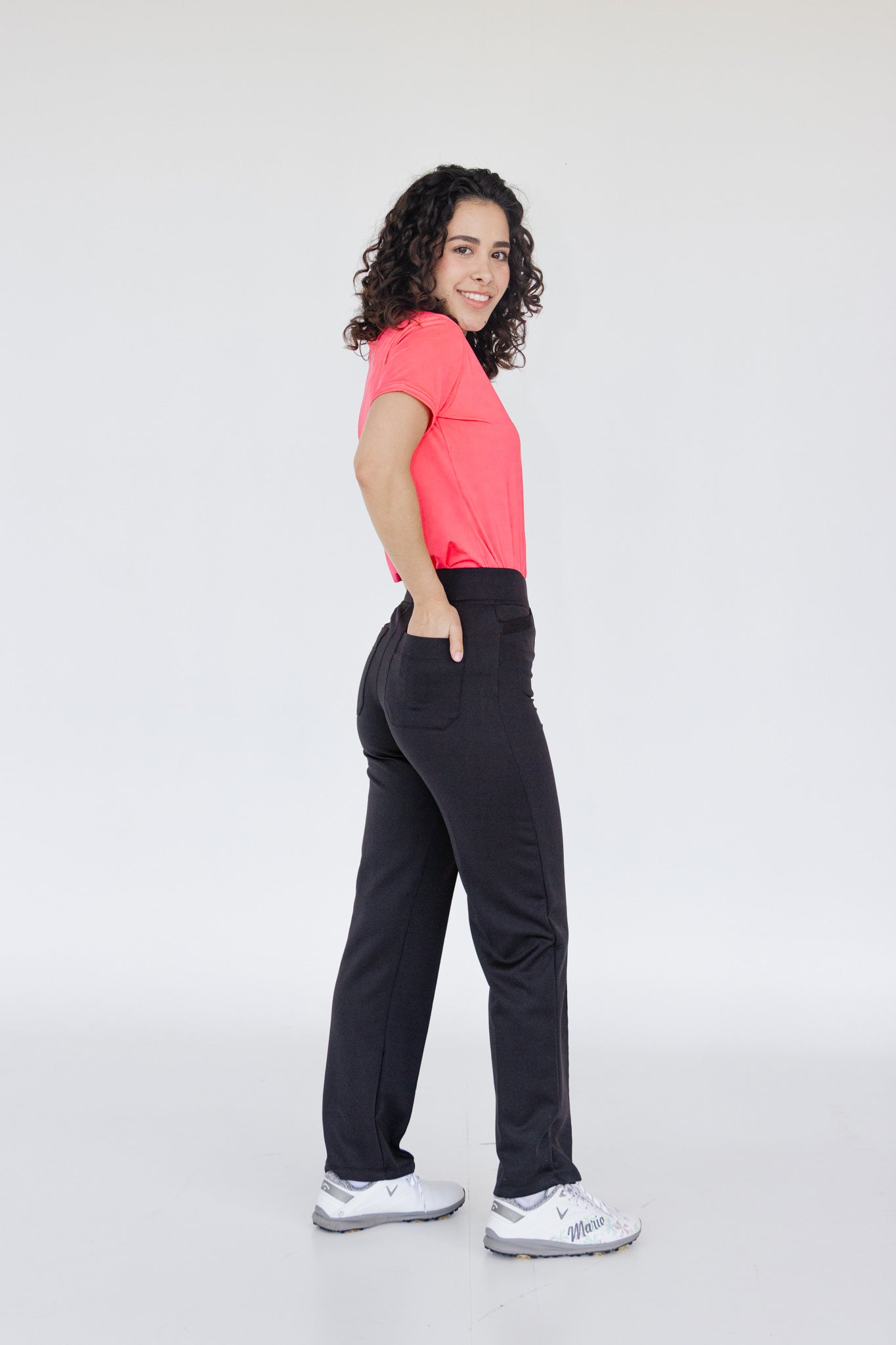 Black Stretch Sports Pants