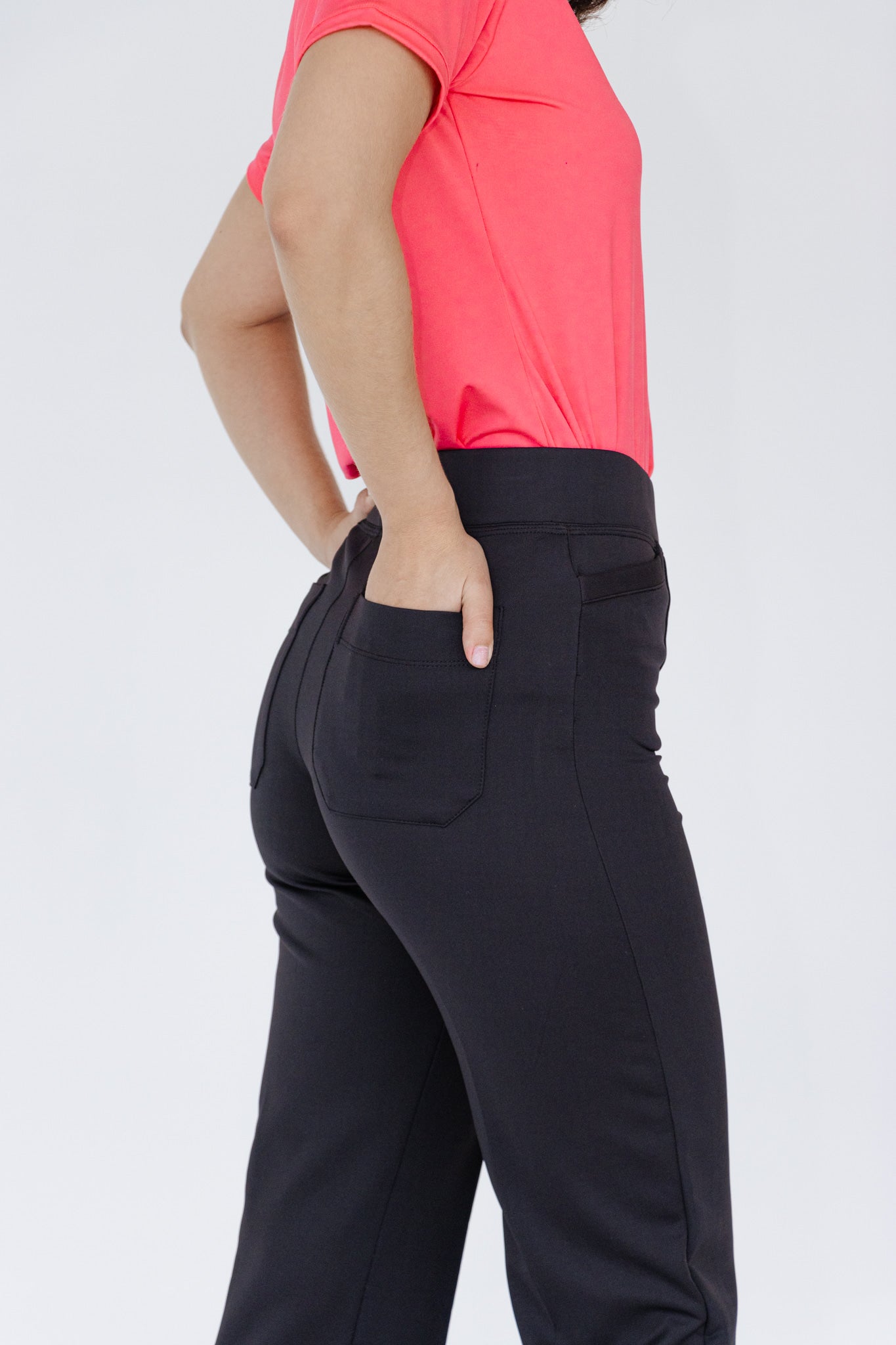 Black Stretch Sports Pants