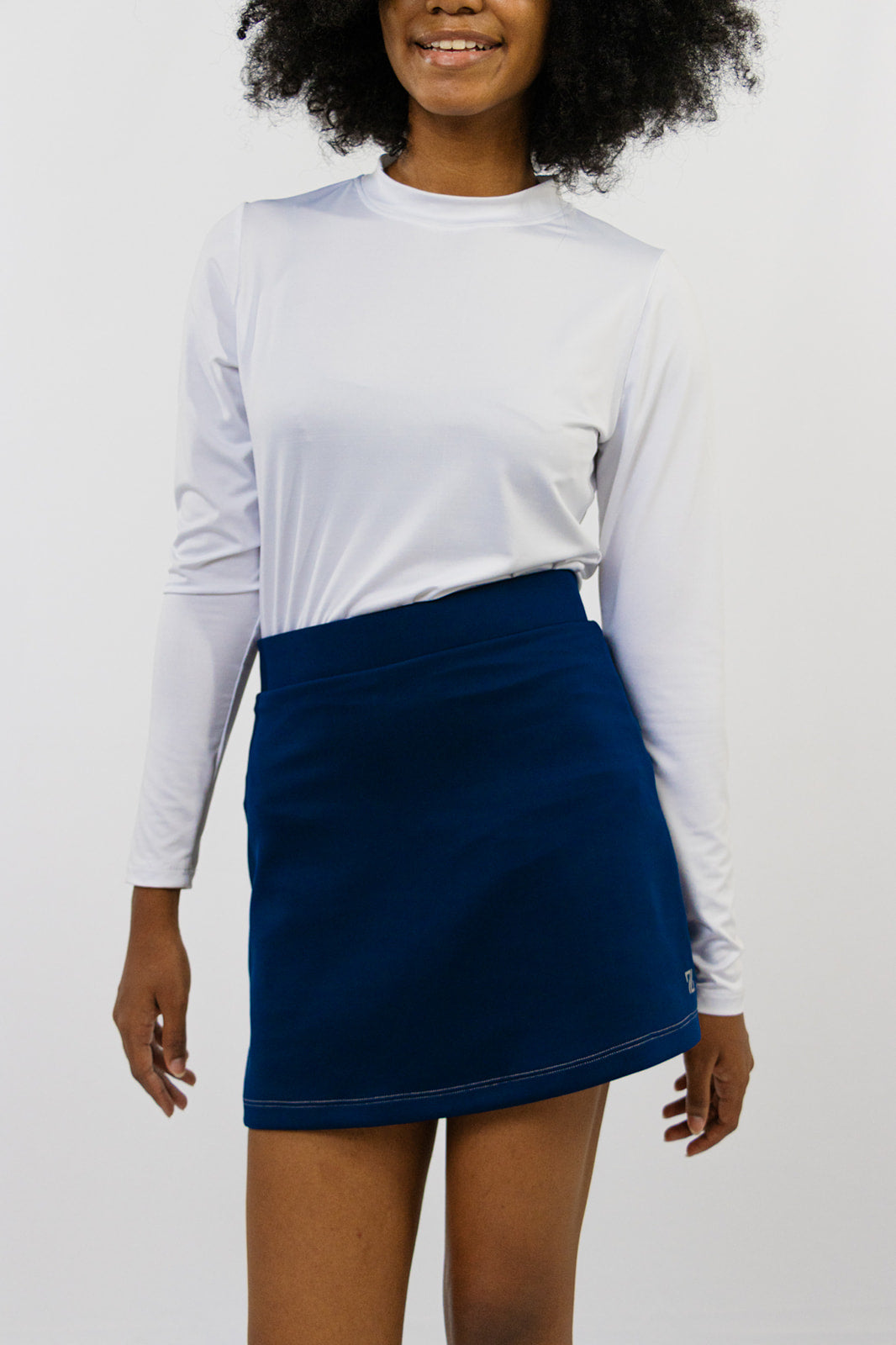 Navy Blue Sports Skirt