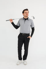 Térmico Negro Deportivo Transpirable para Hombre