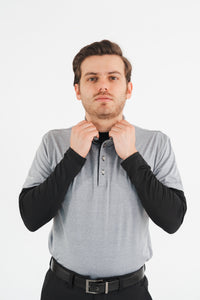 Térmico Negro Deportivo Transpirable para Hombre