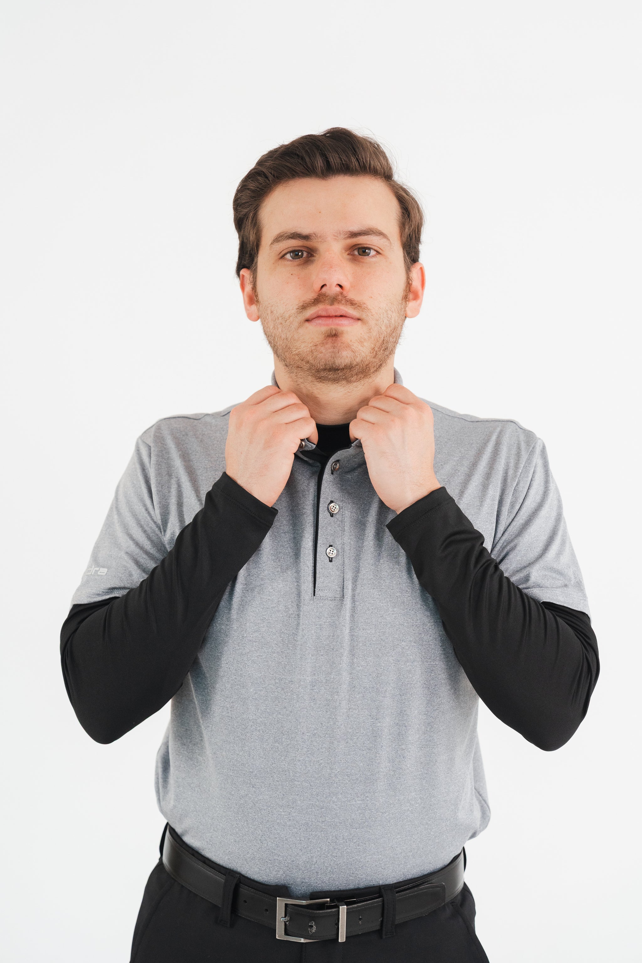 Térmico Negro Deportivo Transpirable para Hombre