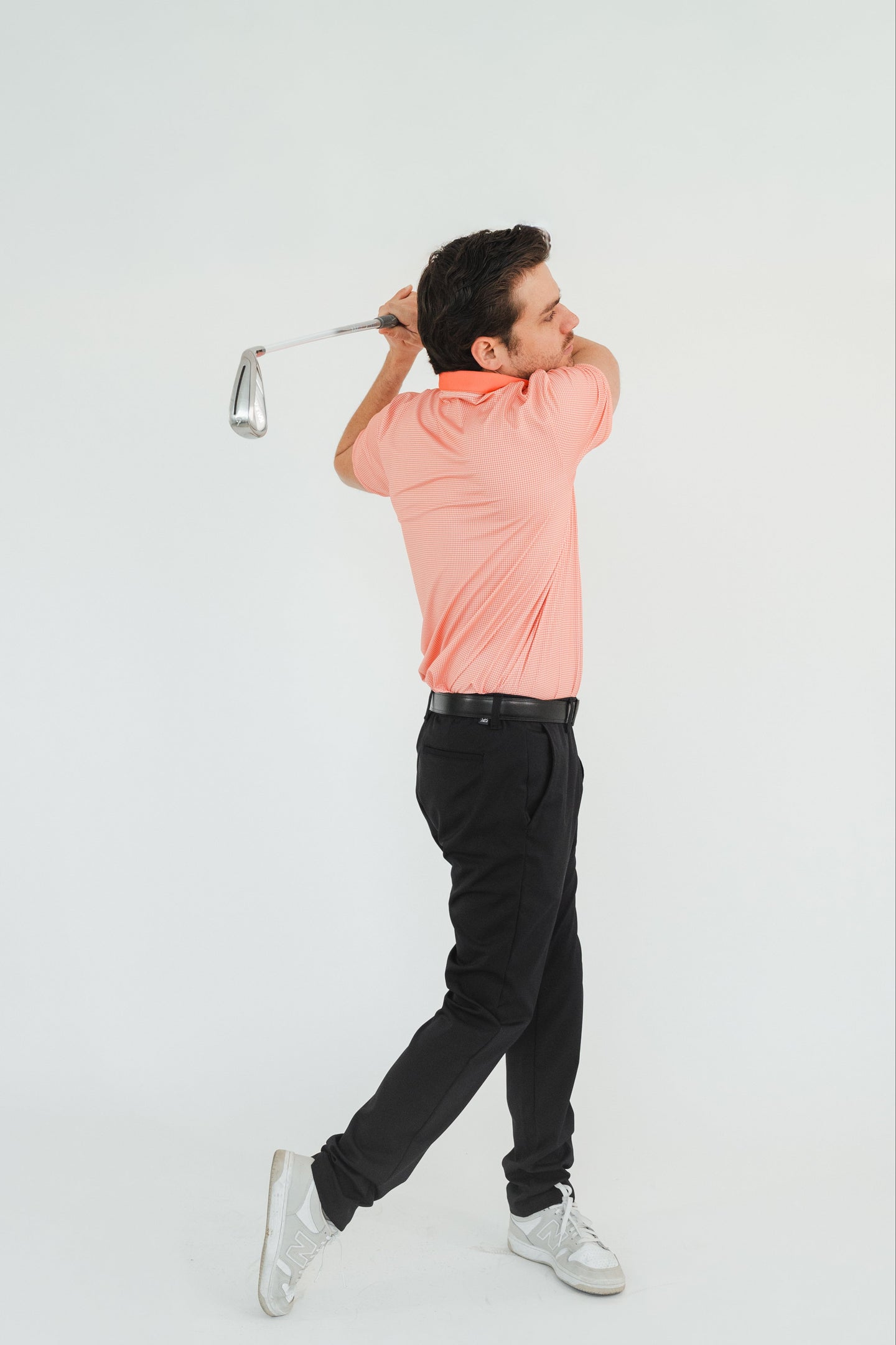 Pantalón de Golf Stretch Negro para Hombre - Antifluido