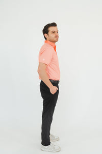 Pantalón de Golf Stretch Negro para Hombre - Antifluido