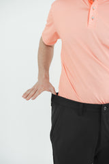 Pantalón de Golf Stretch Negro para Hombre - Antifluido