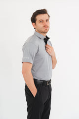Polo de Golf Gris Performance para Hombre Limited Edition (15/15)