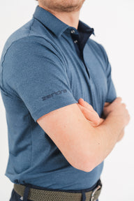 Polo de Golf Azul Performance para Hombre Limited Edition (15/15)